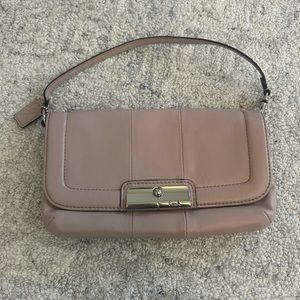 Coach Breast cancer awareness dusty rose small purse